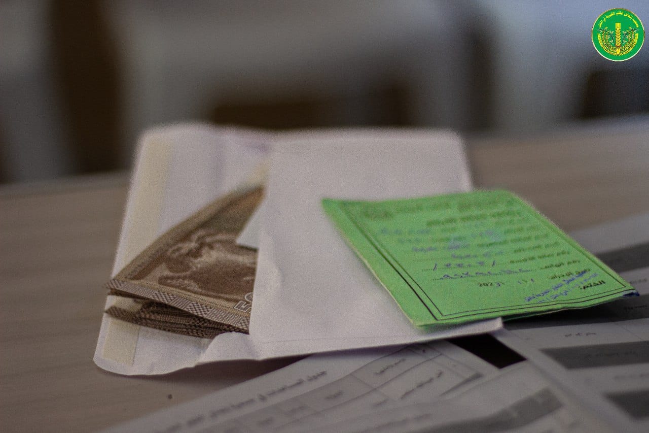 ✨الانتهاء من توزيع المساعدات المالية والعينية لشهر 8 للمدرجين والأيتام في الجمعية